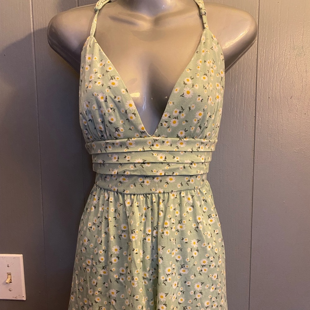 Forever 21 pastel green romper